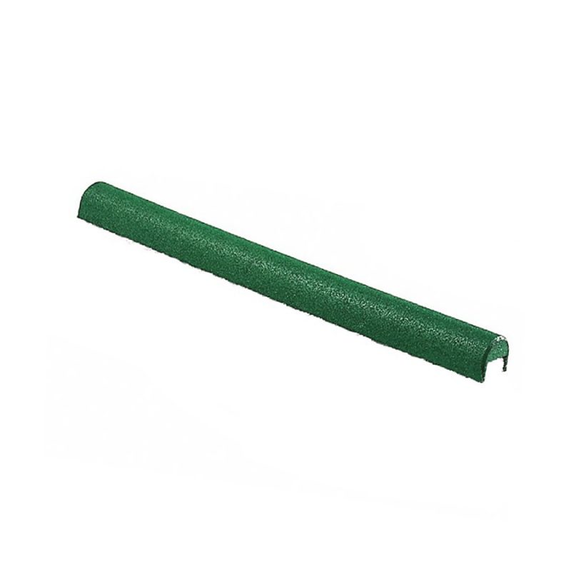 Zelený gumový kryt obrubníku pro betonový obrubník šíře 6 cm - 100 x 10 x 10 cm (cena za 1 ks)