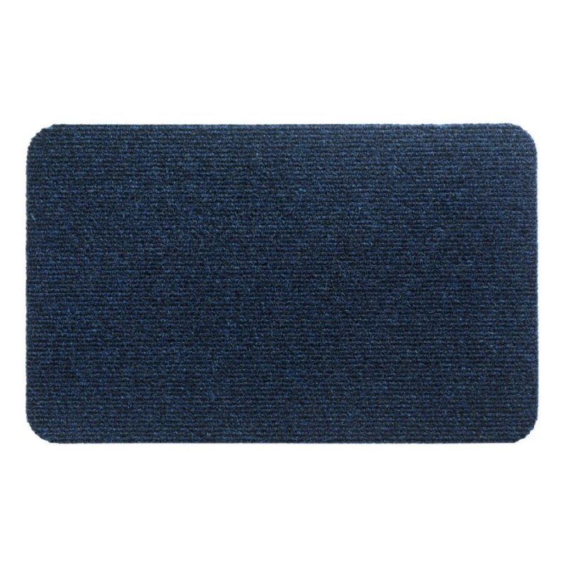 Modrá vnitřní čistící vstupní rohož FLOMA Mega Rib - 40 x 60 x 1,3 cm (cena za 1 ks)