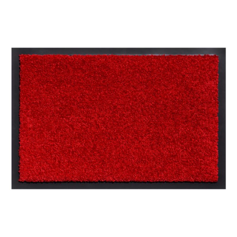 Červená vnitřní čistící vstupní rohož FLOMA Future - 60 x 80 x 0,5 cm (cena za 1 ks)