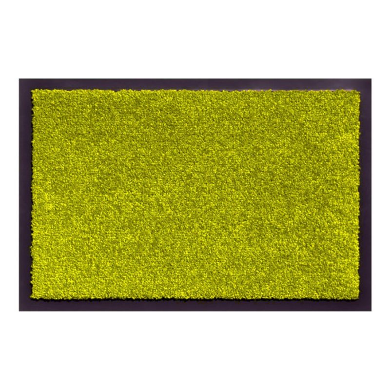 Světle zelená vnitřní čistící vstupní rohož FLOMA Future - 120 x 180 x 0,5 cm (cena za 1 ks)