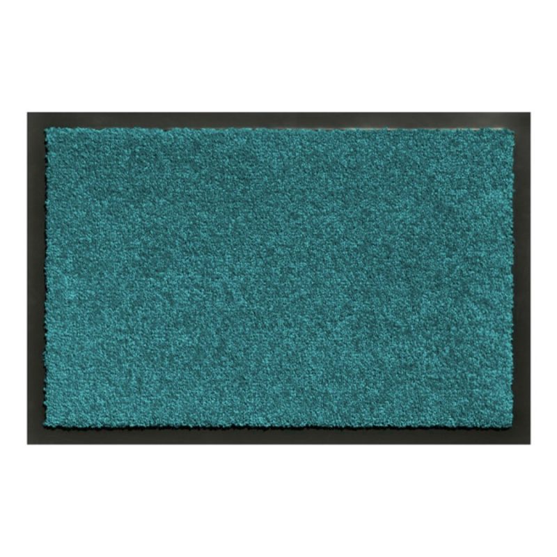Světle modrá vnitřní čistící vstupní rohož FLOMA Future - 120 x 180 x 0,5 cm (cena za 1 ks)