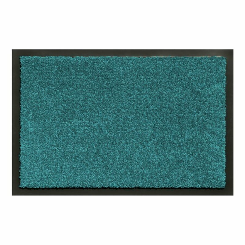 Světle modrá vnitřní čistící vstupní rohož FLOMA Future - 40 x 60 x 0,5 cm (cena za 1 ks)