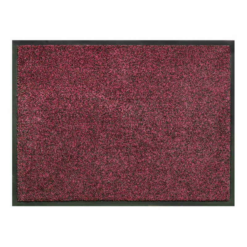 Červená vnitřní čistící pratelná vstupní rohož FLOMA Express - 40 x 60 x 0,7 cm (cena za 1 ks)