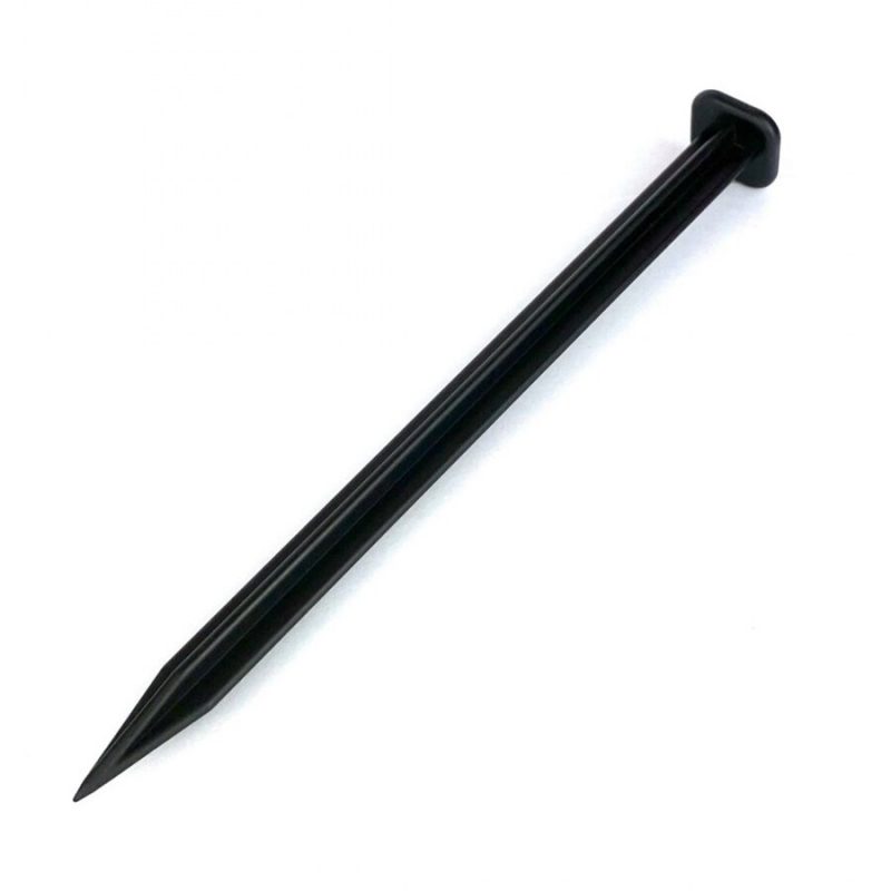 Černý plastový kotvící hřeb SMART - 18,5 cm - 50 ks (cena za 1 bal)
