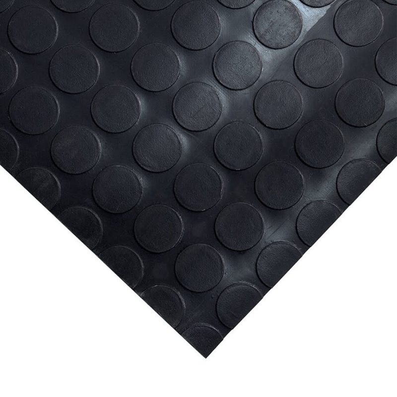 Černá protiskluzová průmyslová rohož COBADOT VINYL - 10 m x 120 cm x 0,25 cm (cena za 1 ks)