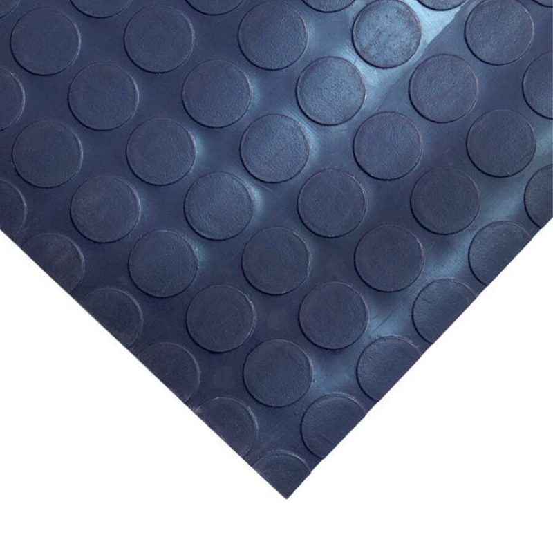 Modrá protiskluzová průmyslová rohož COBADOT VINYL - 10 m x 120 cm x 0,25 cm (cena za 1 ks)