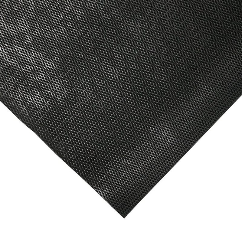 Černá protiskluzová průmyslová rohož Solid VINYL - 5 m x 122 cm x 0,3 cm (cena za 1 ks)