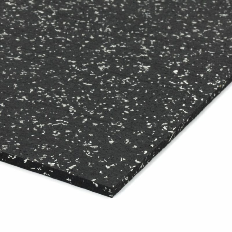 Černo-bílá podlahová guma (deska) FLOMA IceFlo SF1100 - 200 x 100 x 0,8 cm (cena za 1 ks)