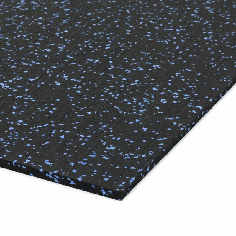 Černo-modrá podlahová guma (deska) FLOMA IceFlo SF1100 - 200 x 100 x 0,8 cm (cena za 1 ks)