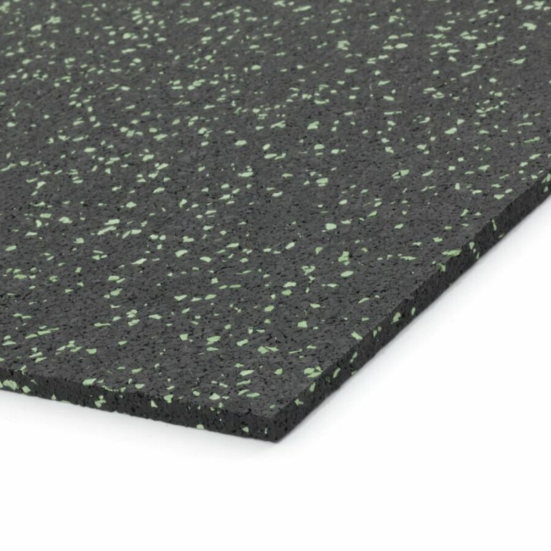 Černo-zelená podlahová guma (deska) FLOMA IceFlo SF1100 - 200 x 100 x 0,8 cm (cena za 1 ks)