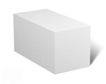 PORFIX Pískový tvárnice bílá 500*250*250 hladká P2-440 (cena za 1 ks)