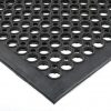 Foto - Černá gumová olejivzdorná protiskluzová protiúnavová průmyslová modulární rohož - 150 x 90 x 1,25 cm
