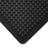 Foto - Černá gumová olejivzdorná protiúnavová průmyslová rohož (25% nitrilová pryž) - 90 x 60 x 1,4 cm
