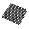 Foto - Černá gumová vstupní čistící modulární rohož Master Flex, D23 - 50 x 50 x 2,3 cm