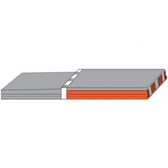 Keramický balkónový panel HELUZ 6000x1200x230