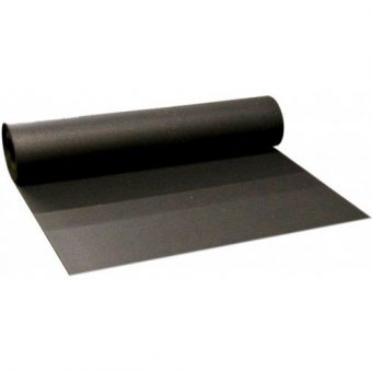 Černá pryžová EPDM deska - délka 10 m, šířka 120 cm a výška 0,8 cm