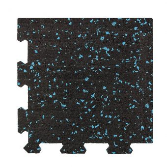 Různobarevná pryžová (10% EPDM PREMIUM) modulární deska (roh) SF1100 - délka 95,6 cm, šířka 95,6 cm a výška 0,8 cm