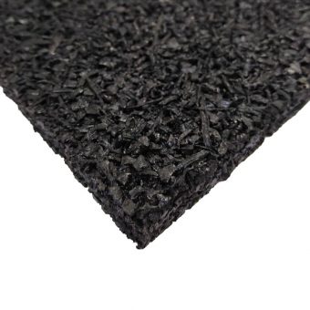 Antivibrační elastická tlumící rohož (deska) ze směsi granulátu a drásaniny FS700 - délka 200 cm, šířka 100 cm a výška 2 cm