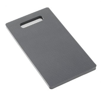 Šedá ochranná podložka KneeRX PUR - délka 38 cm, šířka 20 cm a výška 1,3 cm