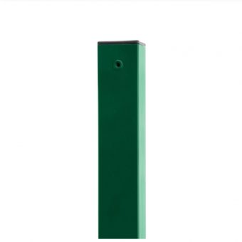Sloupek čtyřhranný PILOFOR Zn + PVC 1500/60x60/1,5mm, zelený
