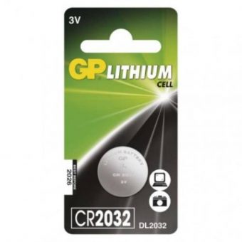 Baterie GP CR2032, lithiová, blistr