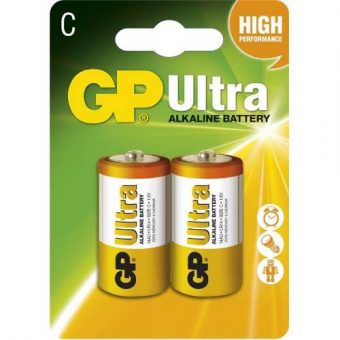 Baterie GP 14AU LR14 C, 2BL, blistr