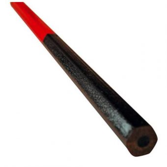 Tužka HB, oboustranná, červená/modrá