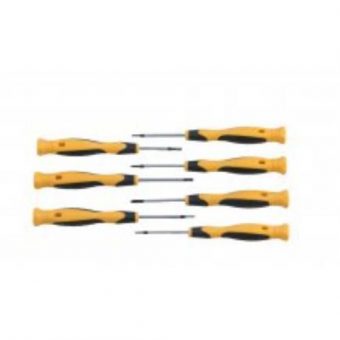 Šroubováky jemné TORX, SET, 7 ks, CrV