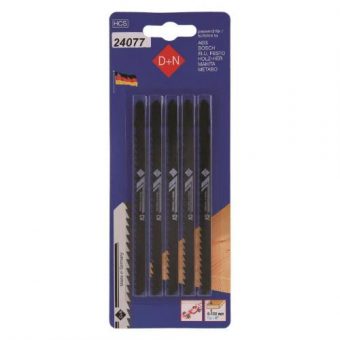 Pilka přímočará HCS, 5 ks, 120/1,3 mm, 33040
