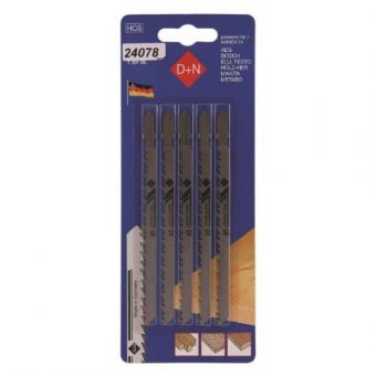 Pilka přímočará HCS, 5 ks, 105/1,45 mm, 34040