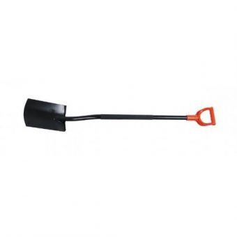 Rýč oblý, s prodlouženou násadou STEEL, 130 cm
