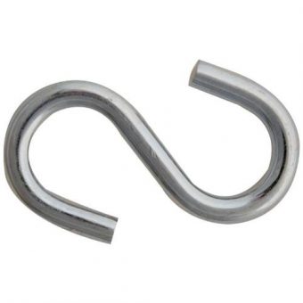 S hák, 4/40 mm