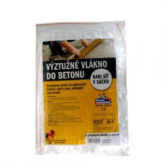 Vlákno výztužné do betonu, 0,9 kg