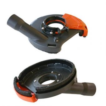 Kryt pro broušení s odsáváním na úhlové brusky, O 115 - 125mm, STAYER