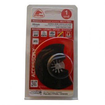 Půlkotouč segmentový HCS k MULTI, ? 88 mm, STAYER