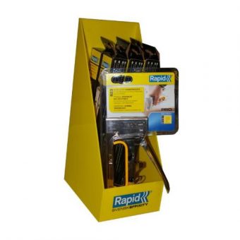 Kladivo sponkovací R19, blistr, pultový display 6 ks + sponkovačka R23 zdarma, Rapid