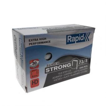 Spony Super Strong, 73/12 mm, 5000 ks, krabička, RAPID