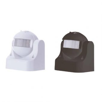 PIR senzor (pohybové čidlo), IP44 W, 1200W, černé