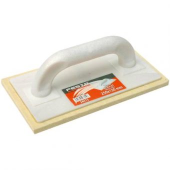 Hladítko s plstí bílou, 250 x 130 x 8 mm