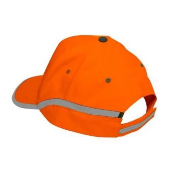 Čepice baseballová univerzální, oranžová, L1010100
