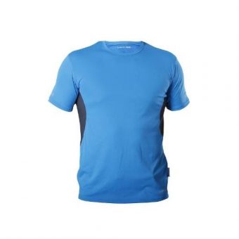 Tričko funkční 120g/m2, modro-šedé XL, LAHTI PRO