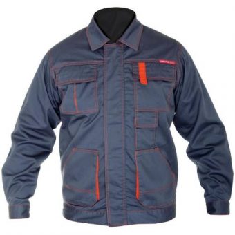Blůza montérková, šedá, 2XL 188/116-120, LAHTI PRO