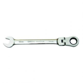 Klíč ráčnový kloubový 10 mm, CrV