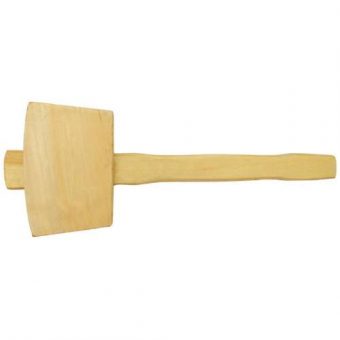 Palice dřevěná - buk, 270 g, 50 x 55 mm, VAŠEK