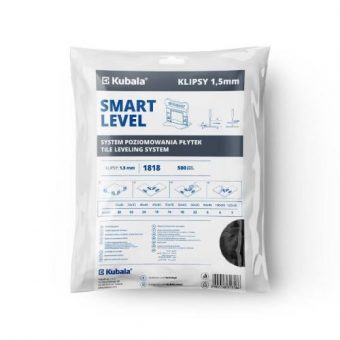 Spony Smart Level, 1,5 mm, 500 ks