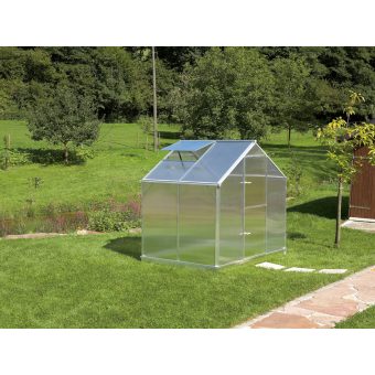 Zahradní skleník z polykarbonátu Gardentec F2 1,54 x 2,27 m