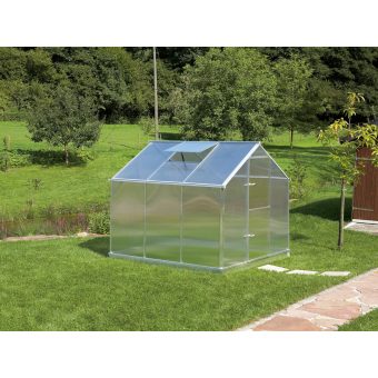 Zahradní skleník z polykarbonátu Gardentec F3 2,28 x 2,27 m