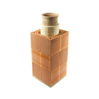 Komínový komplet HELUZ - IZOSTAT prům. 160, 7,5 m, 90-45°