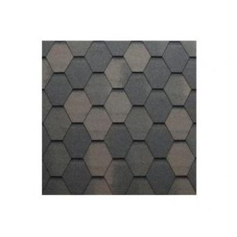 TEGOLA SHINGLE LINE PREMIUM MOSAIK 020 2-TONE BROWN