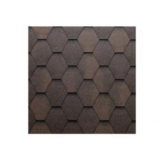 TEGOLA ECO ROOF HEXAGONAL 239 BROWN